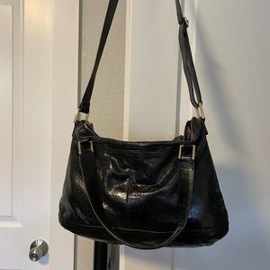 HOBO black satchel bag